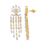 Load image into Gallery viewer, Golden Eternity In Diamonds Earrings
