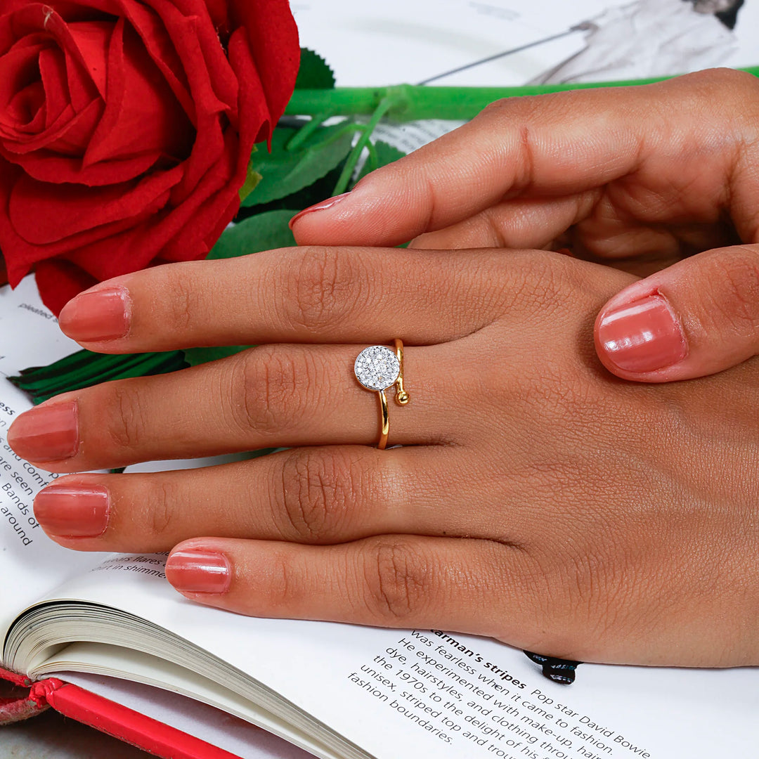 Circle of Sparkle Ring