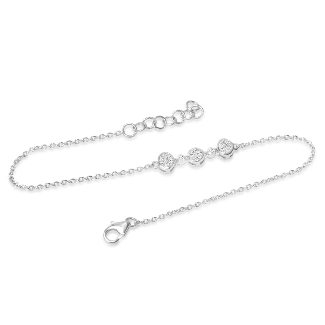 Minimalist Silver Chain Bracelet Aesthetic Gift for Girlfriend - Stylish Daily Wear Jewellery