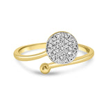 Load image into Gallery viewer, Stylish Party Wear Gold Plated Ring- Fashion Jewellery India