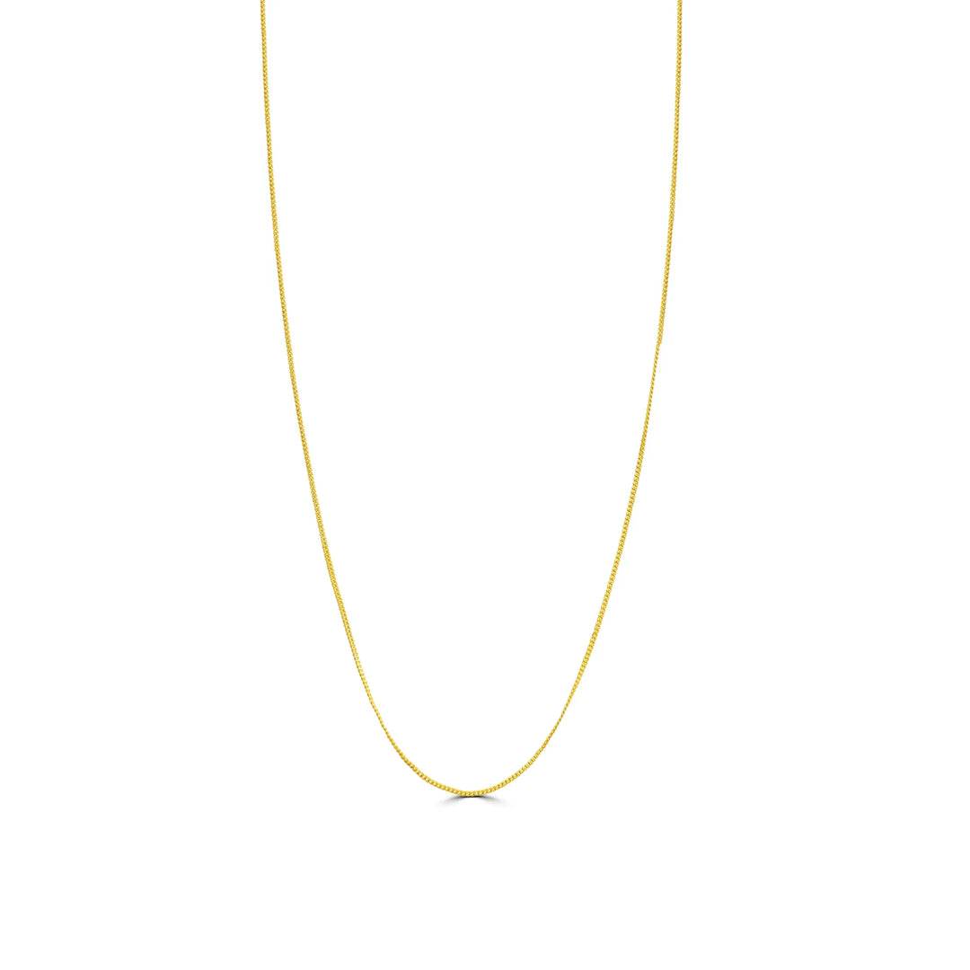 Aesthetic Gold Plated Chain Photography - Minimalist Gift Idea
