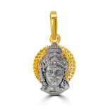 Load image into Gallery viewer, Aesthetic Dual Tone God Pendant Gift Idea - Lord Kartik Jewellery