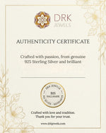 Load image into Gallery viewer, DRK Jewels 925 Silver Flower Stud Earrings for Women Minimal Floral Design