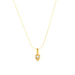 Load image into Gallery viewer, Dual Tone Gold Plated Lord Ganesha Pendant with Chain - Religious Jewellery