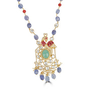 A Pavonine Glow Pendant