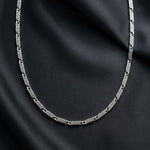 Load image into Gallery viewer, 925 Sterling Silver Greek Key Chain Necklace for Men