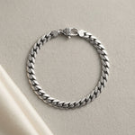 Load image into Gallery viewer, 925 Sterling Silver Cuban Link Bracelet for Men