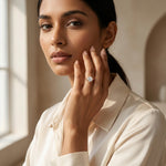 Load image into Gallery viewer, Lab Grown Diamond Floral Gold Engagement Ring for Women