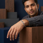 Load image into Gallery viewer, 925 Sterling Silver Cuban Link Bracelet for Men