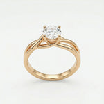 Load image into Gallery viewer, 9kt-gold-pearl-flower-open-ring