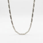 Load image into Gallery viewer, 925 Sterling Silver Greek Key Chain Necklace for Men
