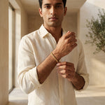 Load image into Gallery viewer, Gold Wheat Chain Bracelet for Men